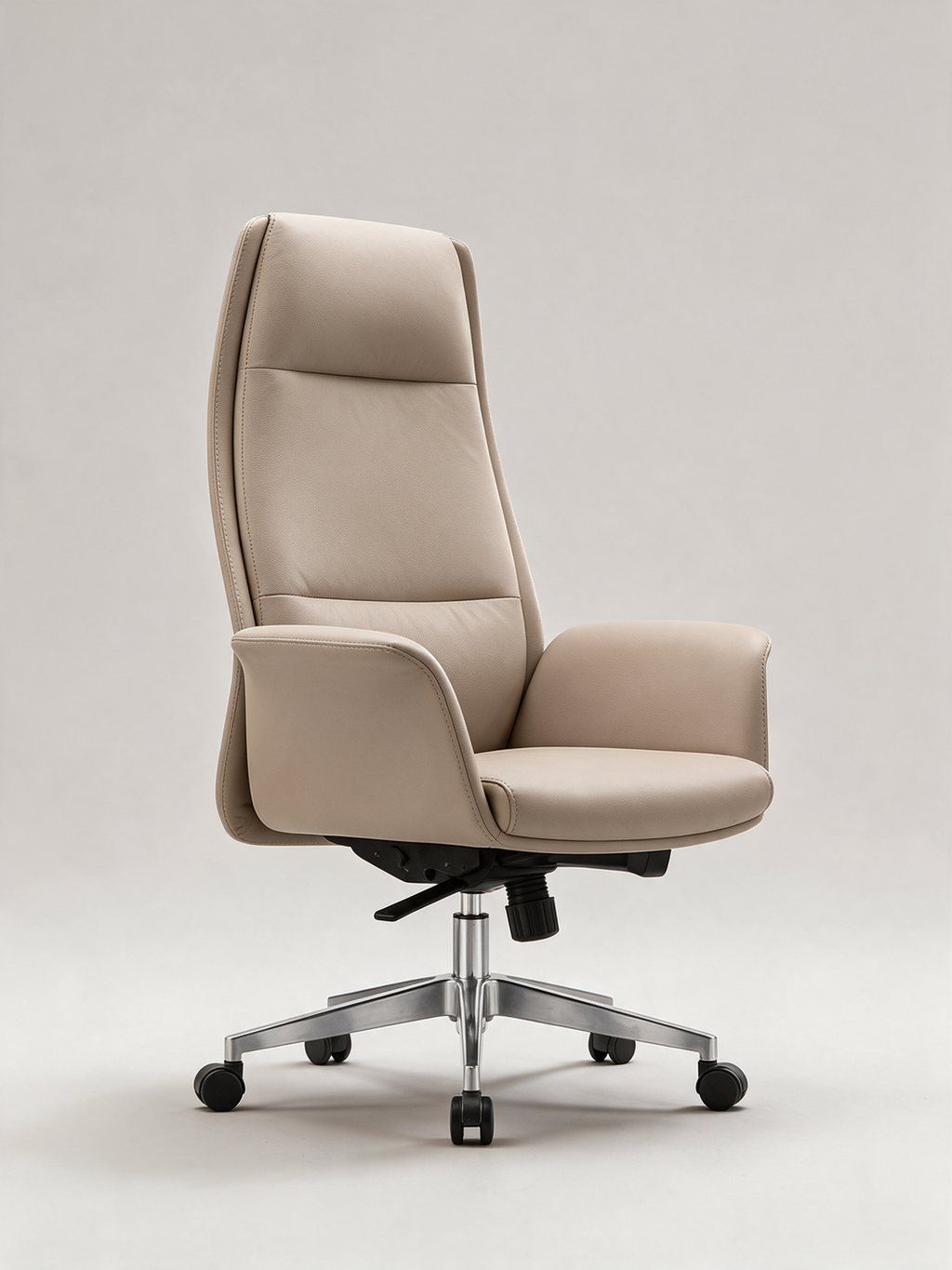 NIORA Velure High Back board room chair, studio view